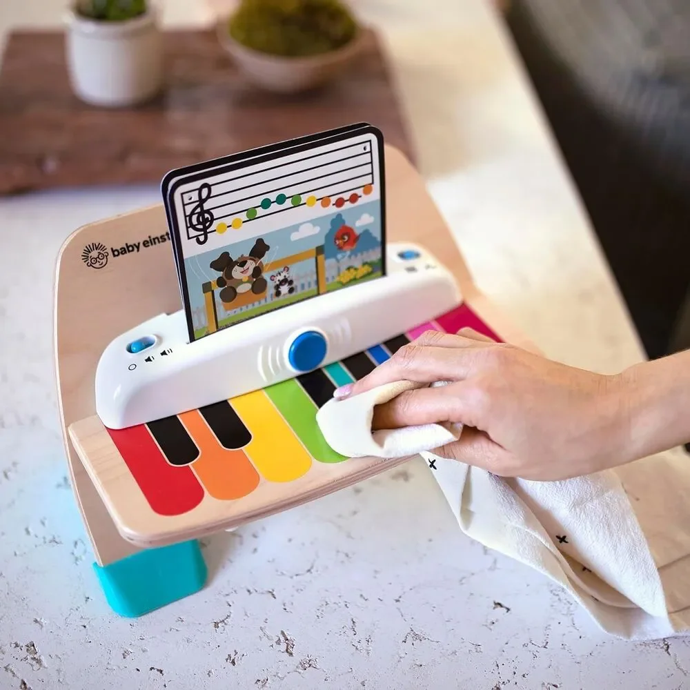 Baby Einstein Hape Magic Touch Piano Wooden Musical Toy 6M+ Open Box